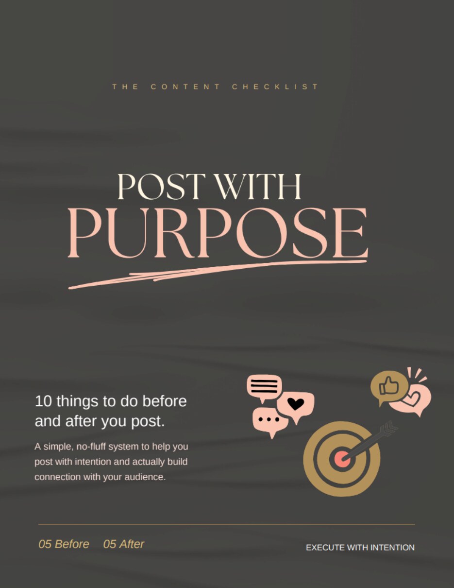 Cover of the ebook Post with Purpose